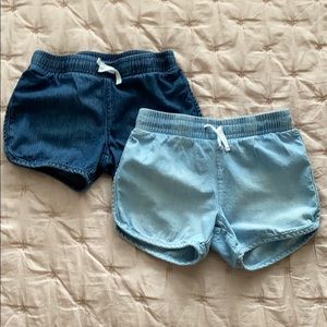 Girl’s Denim Jogger Shorts